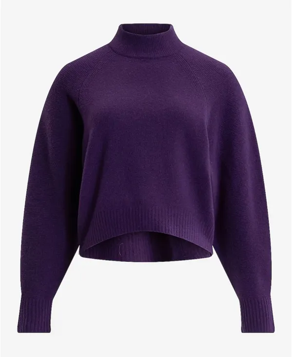 Merino-Blend Mock Neck Sweater - Image 4