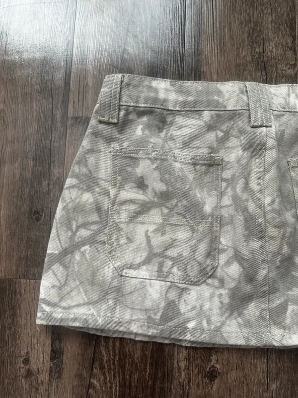 Camo mini skirt Gray Size 9 - Image 5