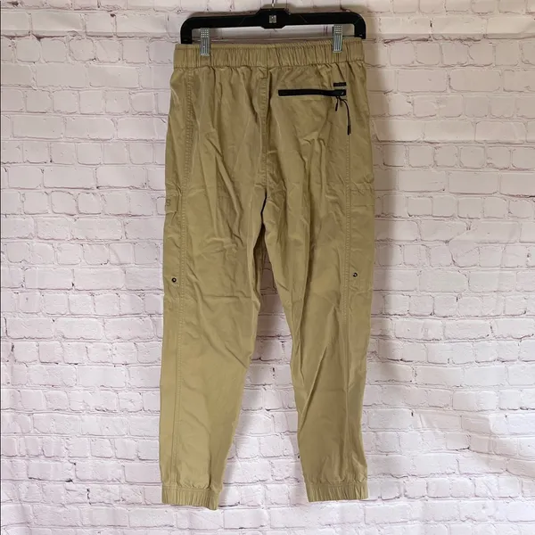 Pacsun Khaki Cargo‎ Jogger Pants Woman’s Size Small - Image 3