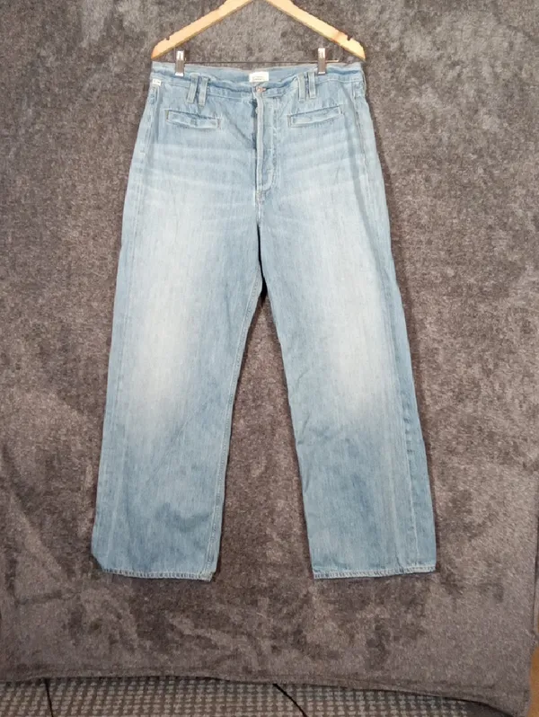 Citizens Of Humanity Gaucho Trousers Jeans High Waisted Wide Leg Womens 31 - Image 4
