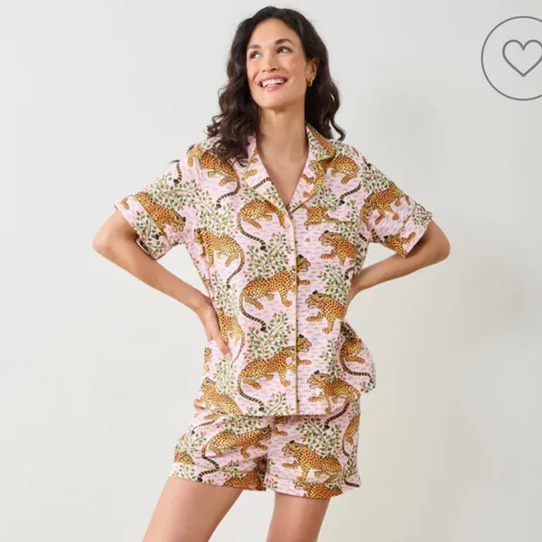 Printfresh Bagheera Short Sleeve PJ Top - Image 2