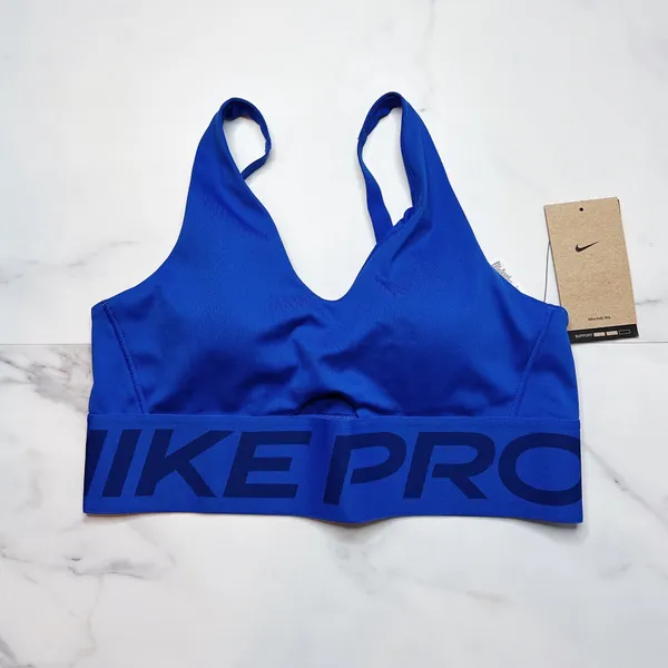 NWT Nike Pro Indy Plunge Sports Bra - Image 2
