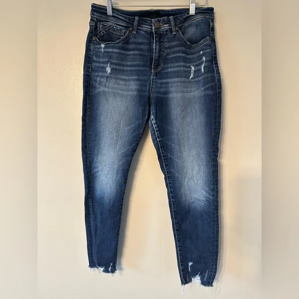Buckle Black Curvy Ankle Skinny - Image 8
