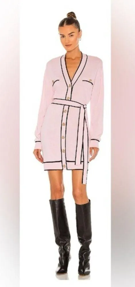 Lovers and friends revolve Natalie pink MISSING BELT dress size small - Image 2