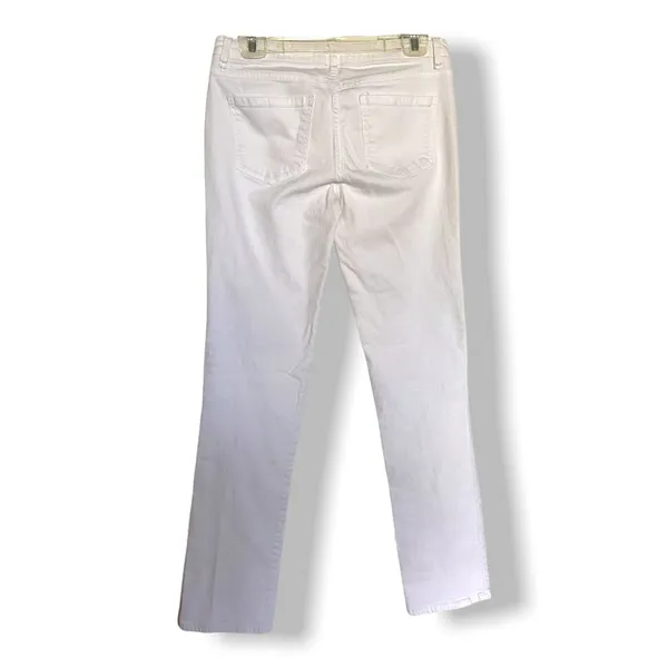 Life in Progress Womens Jeans Size 28 White‎ Denim Cotton Spandex Stretch Skinny - Image 4