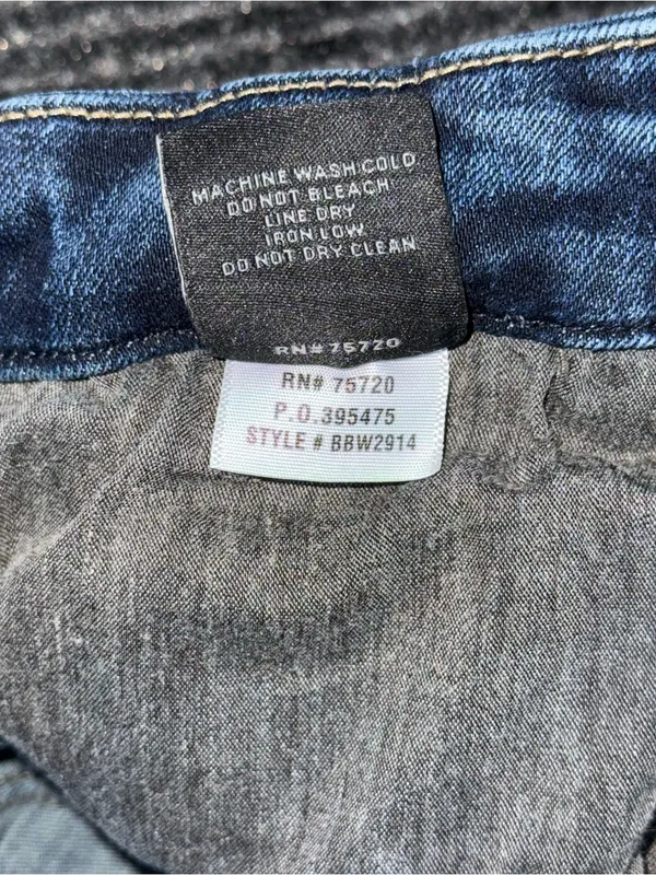 Buckle Black Fit No 53 Bootcut Stretch Jeans 28 x 34 LONG BBW2914 Dark Wash - Image 10
