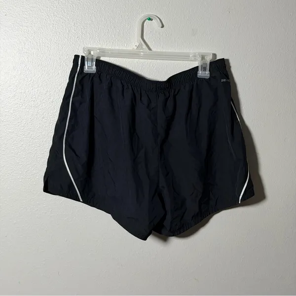 Nike Women Dri-Fit Black Athletic‎ Running Shorts size L - Image 5