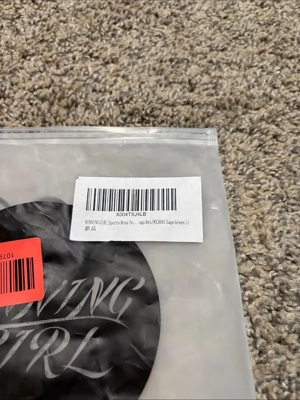 Running Girl Sports Bra Size Large - Image 4