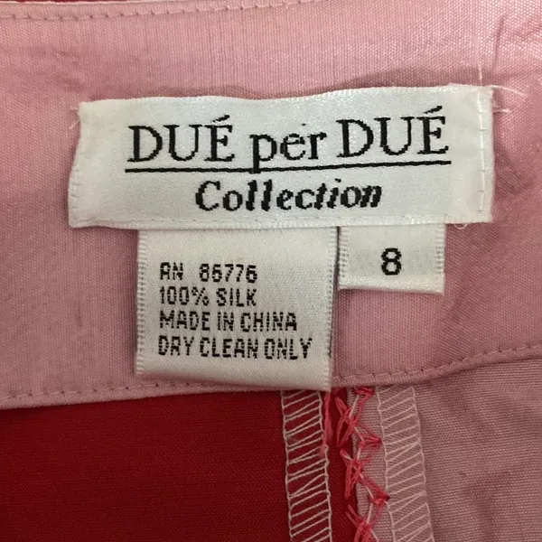 Due per Due Collection Patchwork Wrap Skirt and Top Size 8 - Image 4
