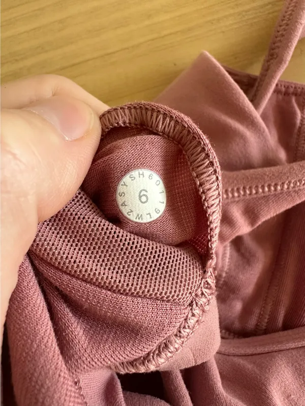 Lululemon FlowY Bra *Nulu Quicksand 6 - Image 4