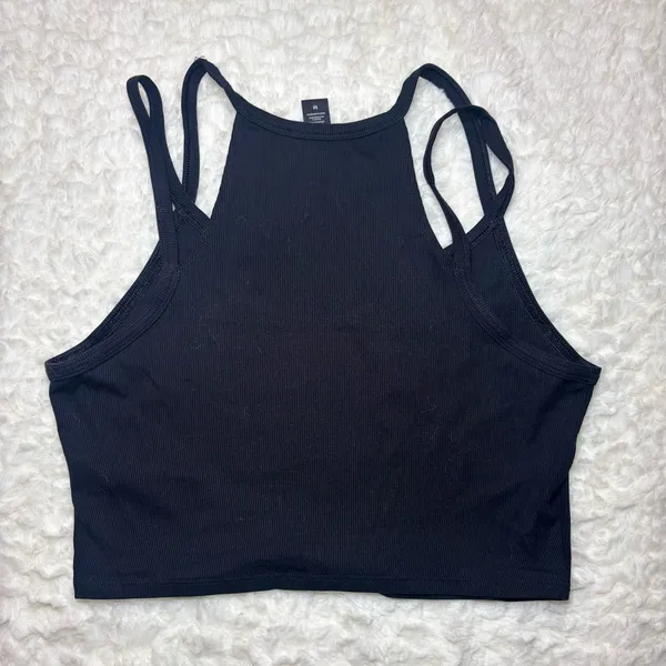 Athleta Classic Black Tank Top Size M - Image 3