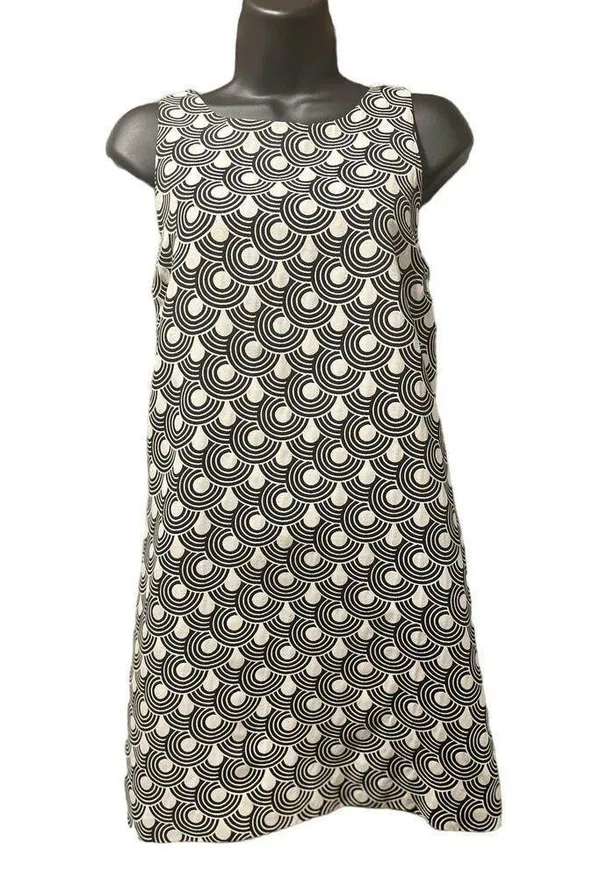 Alice & Olivia Mini Shift Dress Small Sleeveless Career Business Casual - Image 2