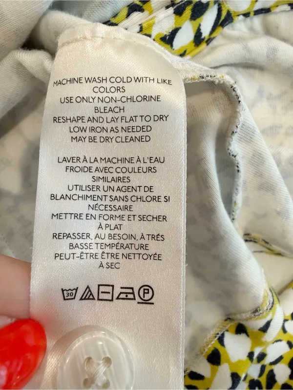 ANTHROPOLOGIE MAEVE Ruched Long Sleeve Button Front Top size XXS - Image 6