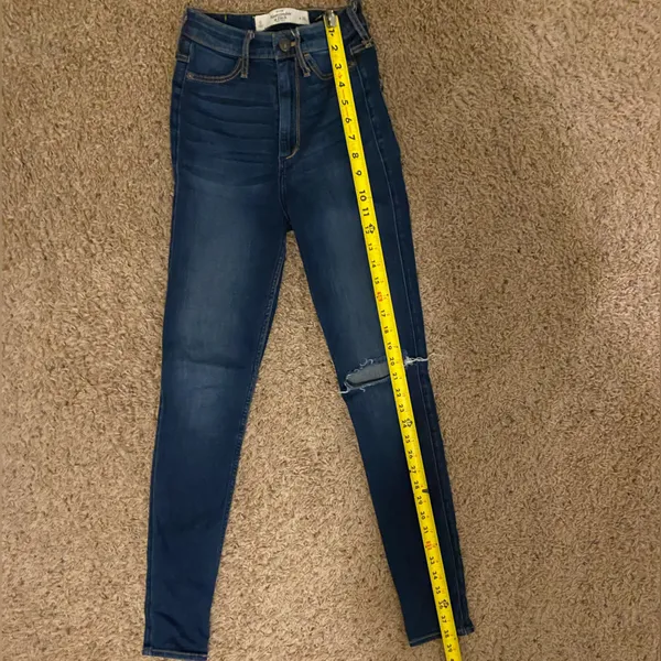 Abercrombie & Fitch Distressed Womens Jeans size 0 / W25 - Image 12