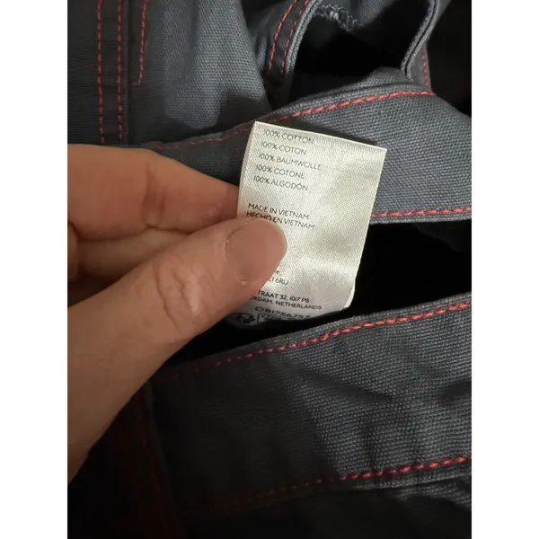 BDG Urban Outfitters Slate Gray Canvas Carpenter Pants Utility‎ Skater 28 NWOT - Image 7