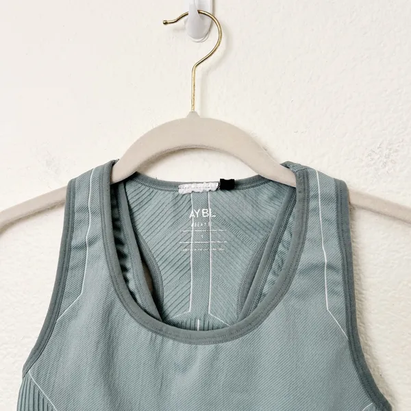 [AYBL] Teal Seamless Reflex Sports Bra & Legging Matching Set Size Small S - Image 14