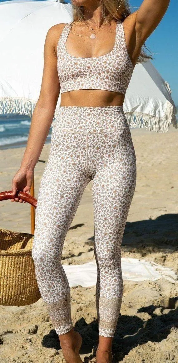 Kavala Cream Boho Legging - Image 3