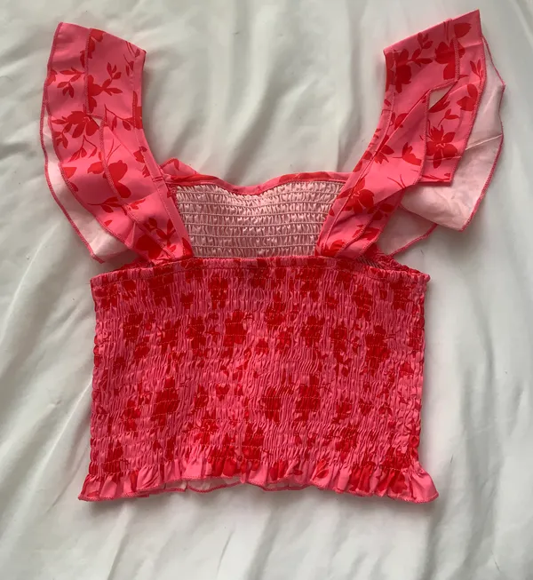 Cropped Tanktop Pink - Image 3