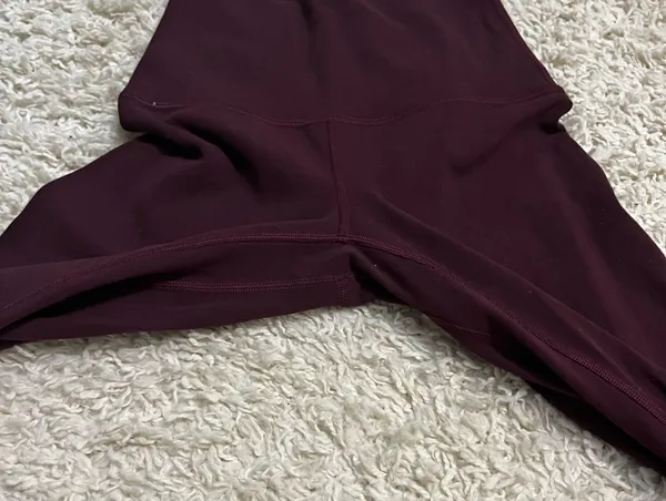 Lululemon Super High Rise Align Leggings 28” Size 2 Garnet - Image 4