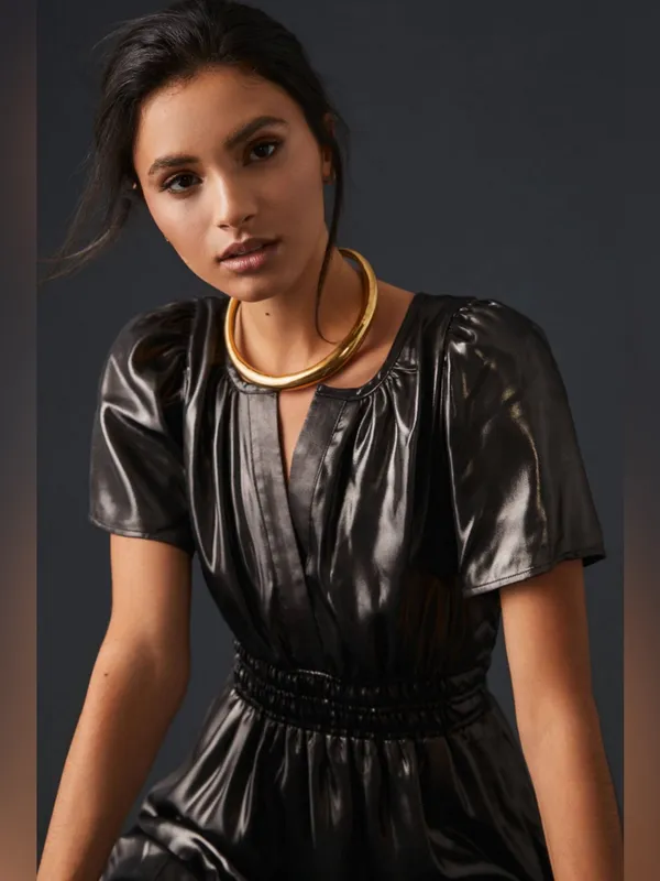 Anthropologie Somerset Maxi Dress: Shine Edition - Image 4