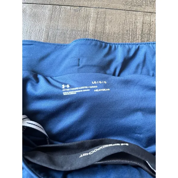 Under‎ Armour Women's Blue 3" Speed Pocket Running Shorts Size Large - Image 4
