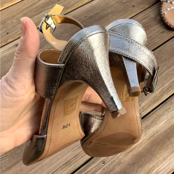 Dressy J.Renee leather sandals🌹🌹 - Image 8
