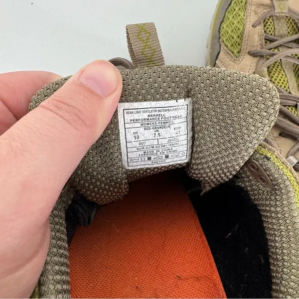 Merrell Avian Light Ventilator‎ Waterproof Shoes Size 10 - Image 9