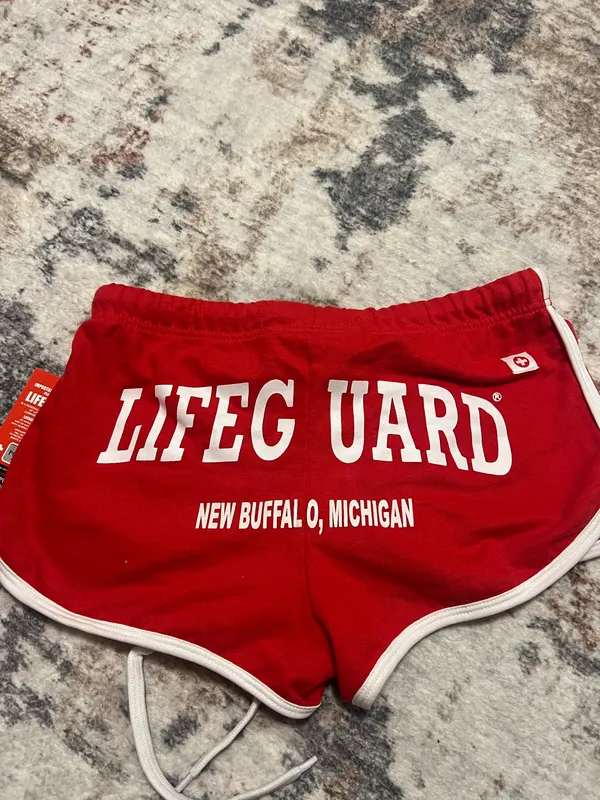 Lifeguard Shorts Red Size M - Image 2