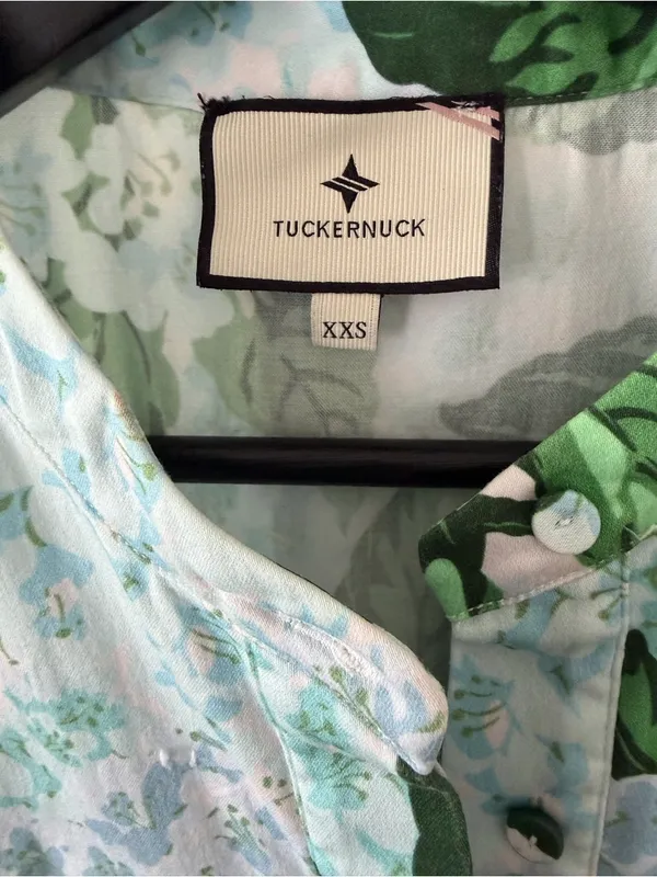 Tuckernuck Royal Shirtdress XXS Preppy Coastal - Image 5