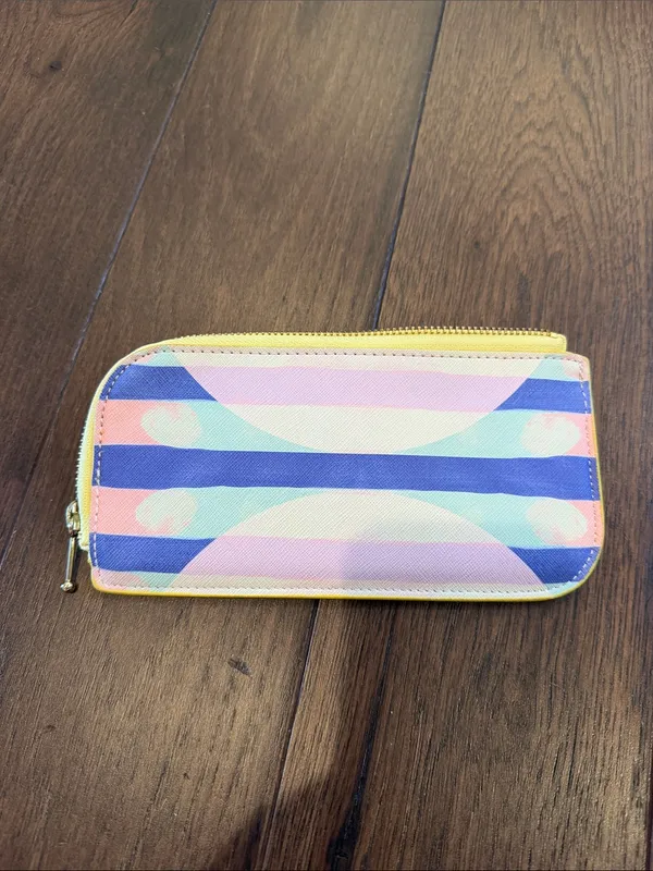 Anthropologie Bessie Striped Geo Pouch - C4-079 - Image 4