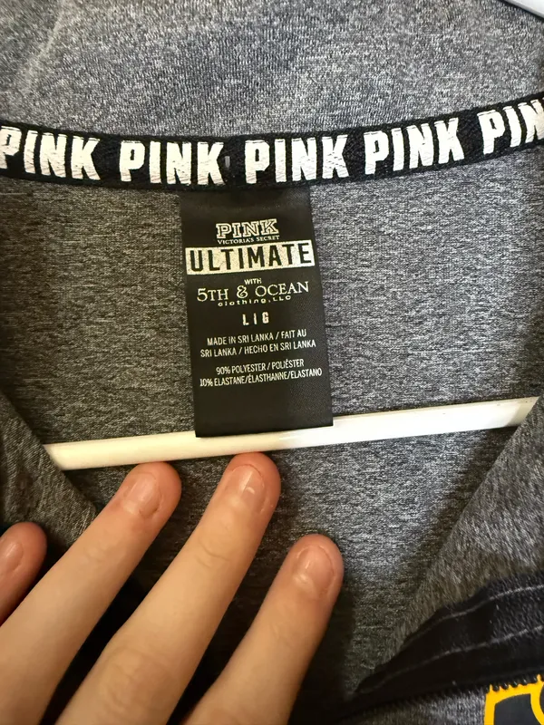 Victoria's Secret PINK VCU RAMS 1/4 zip - Image 3