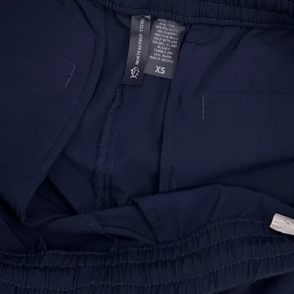 Southern Tide Casey Woven Pants Navy Blue Athletic Drawstring Joggers Size XS - Image 4