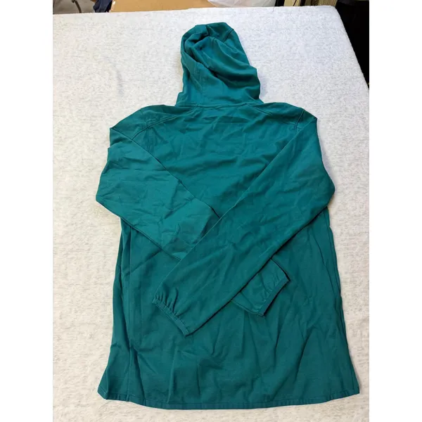 Member's Mark Luxe Hoodie Teal Taunt‎ Womens Small Pullover Sweatshirt NWT - Image 5