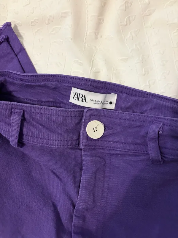 ZARA Marine Straight Jeans High-Waisted - Image 2