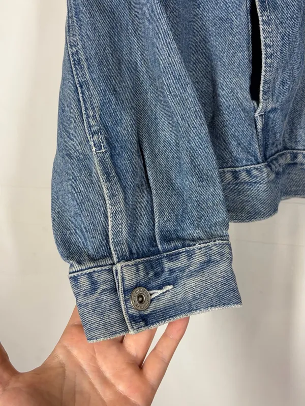 Vintage 90’s Disney Winnie The Pooh Jean Denim Jacket Size Large - Image 7