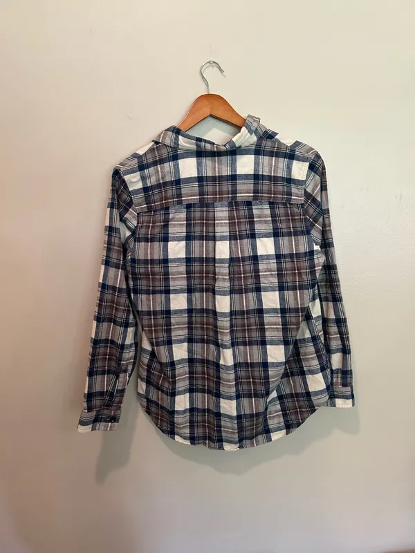 Granola Girl plaid LL Bean flannel - Image 7