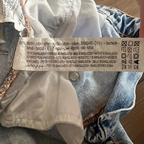 Zara Denim Skort - Image 6