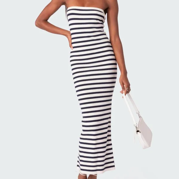 Edikted Dress Strapless - Image 3