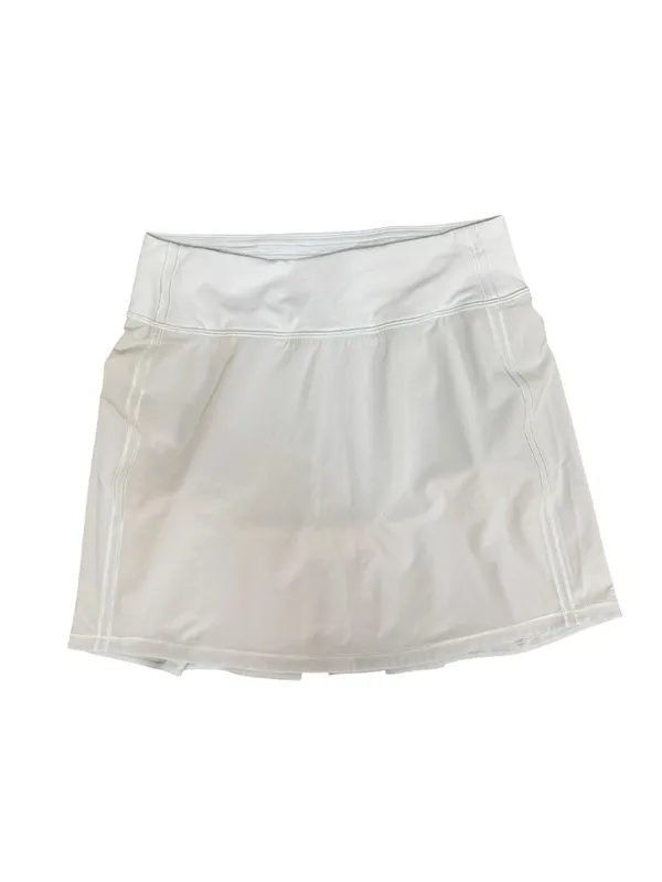 Lululemon Pace Rival Skirt Skort Midrise Pull On Extra Long Powder Blue 2 W8AAFS - Image 6