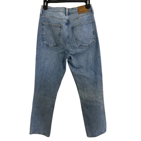 Aritzia Denim Forum Arlo High Rise Straight Button Fly Jeans 26 Organic Cotton - Image 2