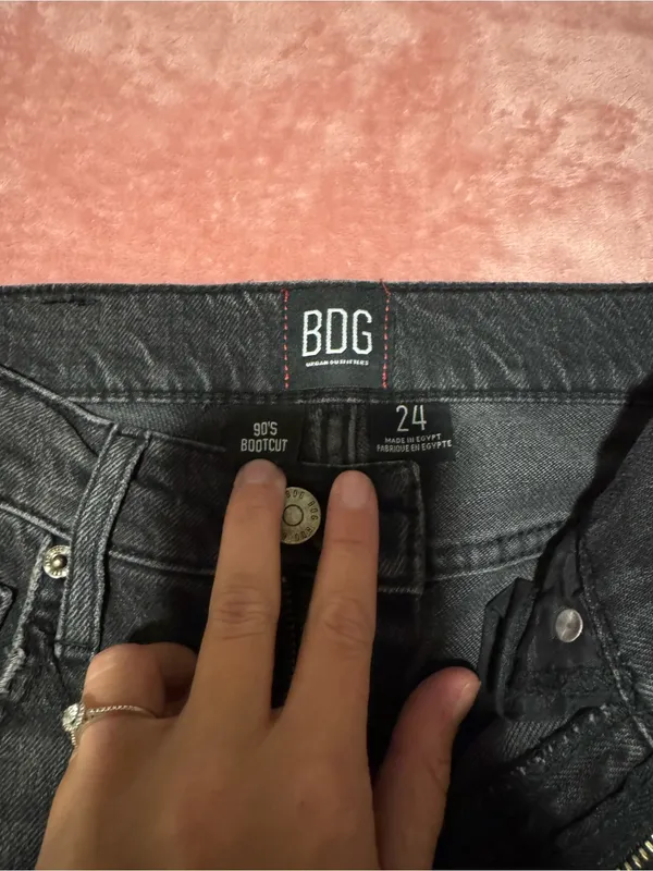 BDG black denim - Image 2