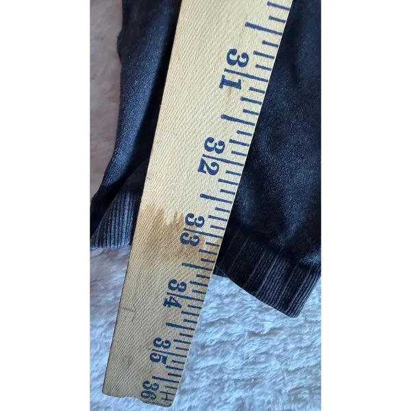 Free People Movement Good Karma Ribbed Leggings Black Mineral Wash High Rise - Image 5