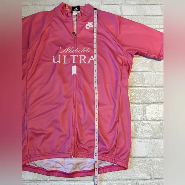 Women's Pink Cycling Top size large - Image 6