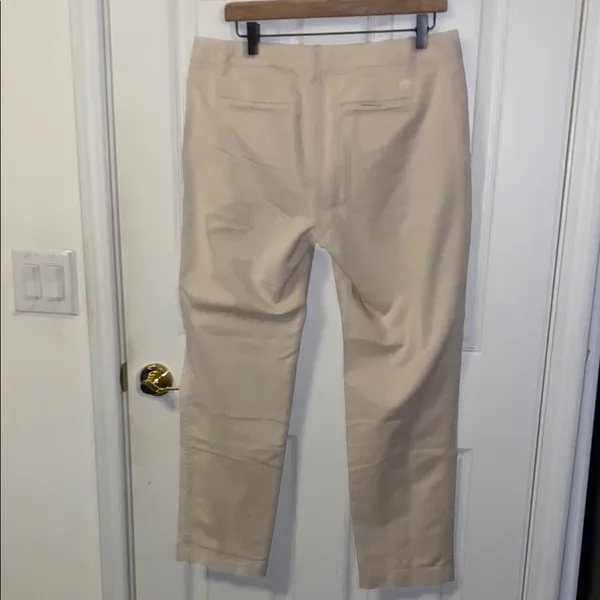 Banana Republic Tan Straight Leg Chinos Versatile Style Size 8 - Image 7