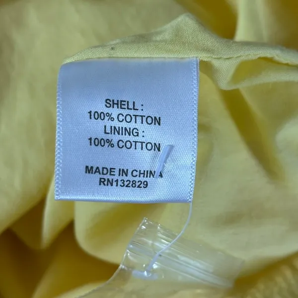 Lovers + Friends Raleigh Mini Dress Sz XL Yellow Soft Girl‎ Preppy Coquette - Image 9
