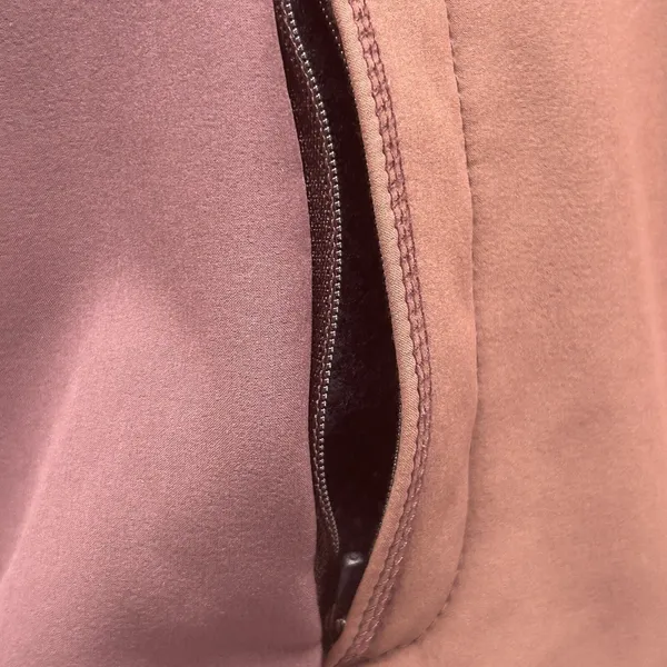 LL‎ Bean Fleece Jacket Large Brown - Image 5