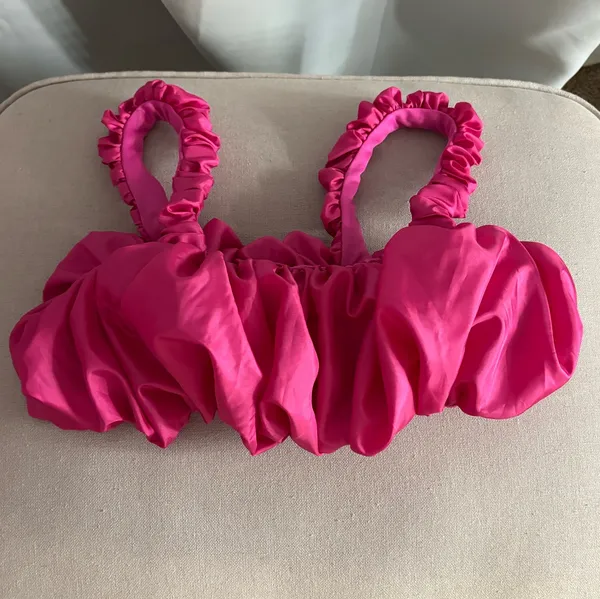 Bubble Skirt & Top Set Pink Size M - Image 2