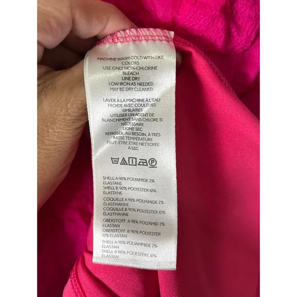 Anthropologie Strapless Knit Midi Dress Wedding Guest Coquette‎ Pink Large - Image 8
