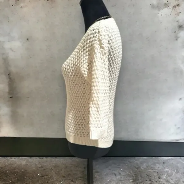 Athleta Seychelles sweater cream‎ xxs - Image 6