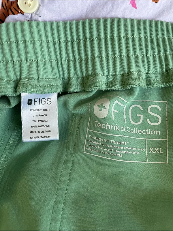 Figs Women's Straight Leg Scrub Pants - Minty Green - Image 6